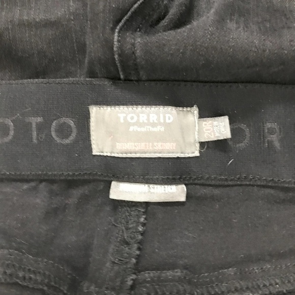 Torrid Bombshell Skinny Jeans - Size 20 Regular - Picture 5 of 5